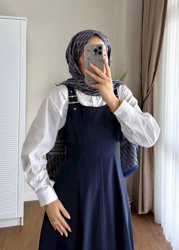 Diğer Lacivert Jile Elbise