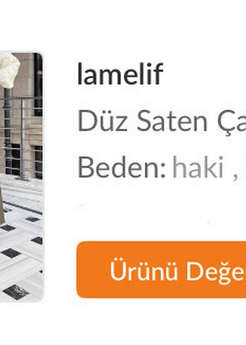 Trendyol & Milla Haki Uzun Saten Etek