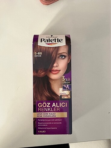 Palette 5-68 kestane saç boyası