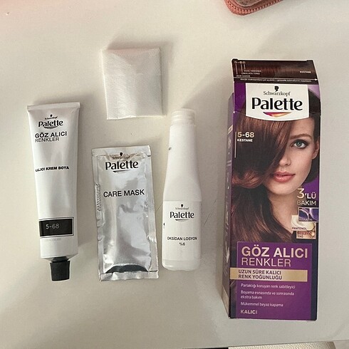 Schwarzkopf Palette 5-68 kestane saç boyası