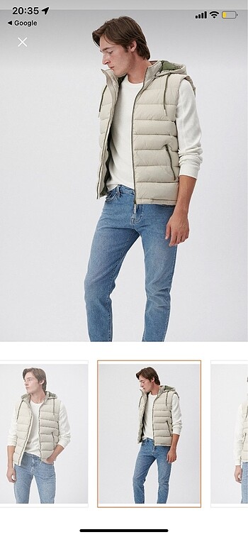 Mavi Jeans Mavi erkek şişme yelek