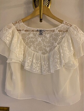 H&M Dantel gömlek