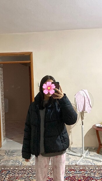 Defacto Defacto fit dik yaka puffer şişme mont