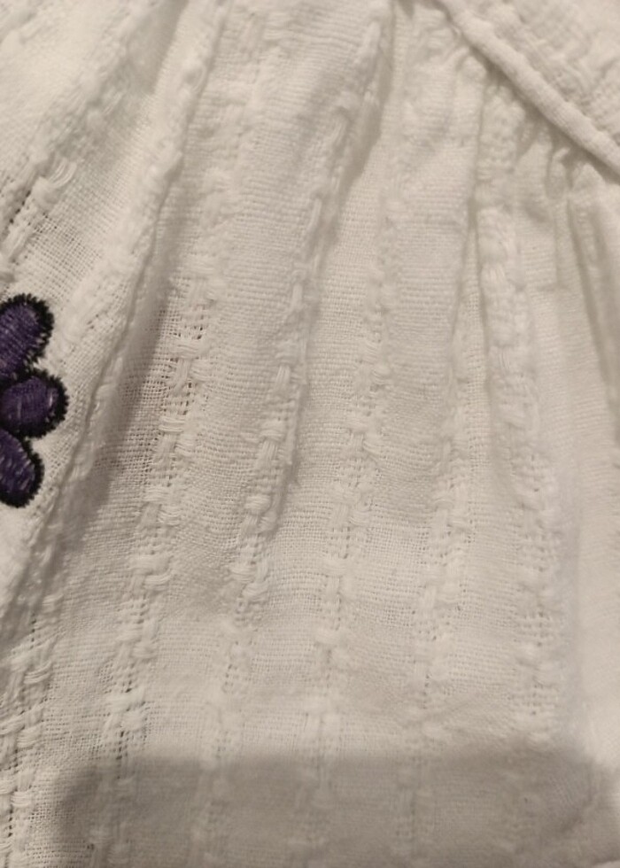 Pamuklu gömlek bluz  - Görsel 5