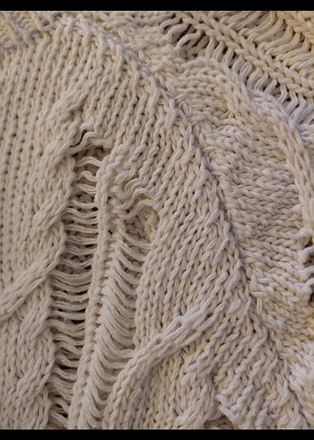 Bohem Örgü Kadın Kazak - Görsel 3