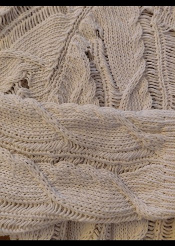 Bohem Örgü Kadın Kazak - Görsel 2