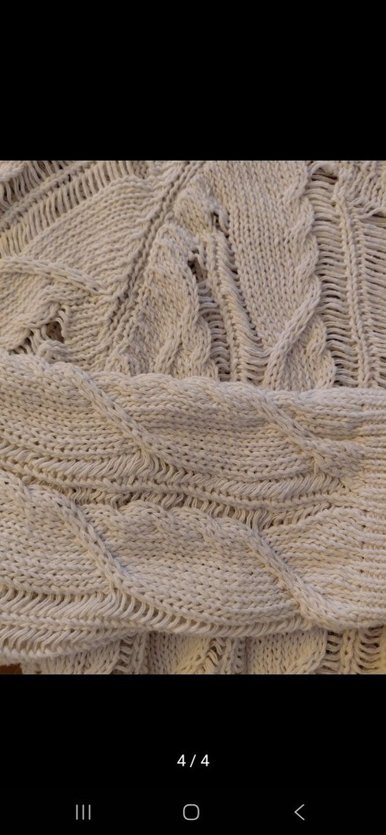 Bohem Örgü Kadın Kazak - Görsel 2