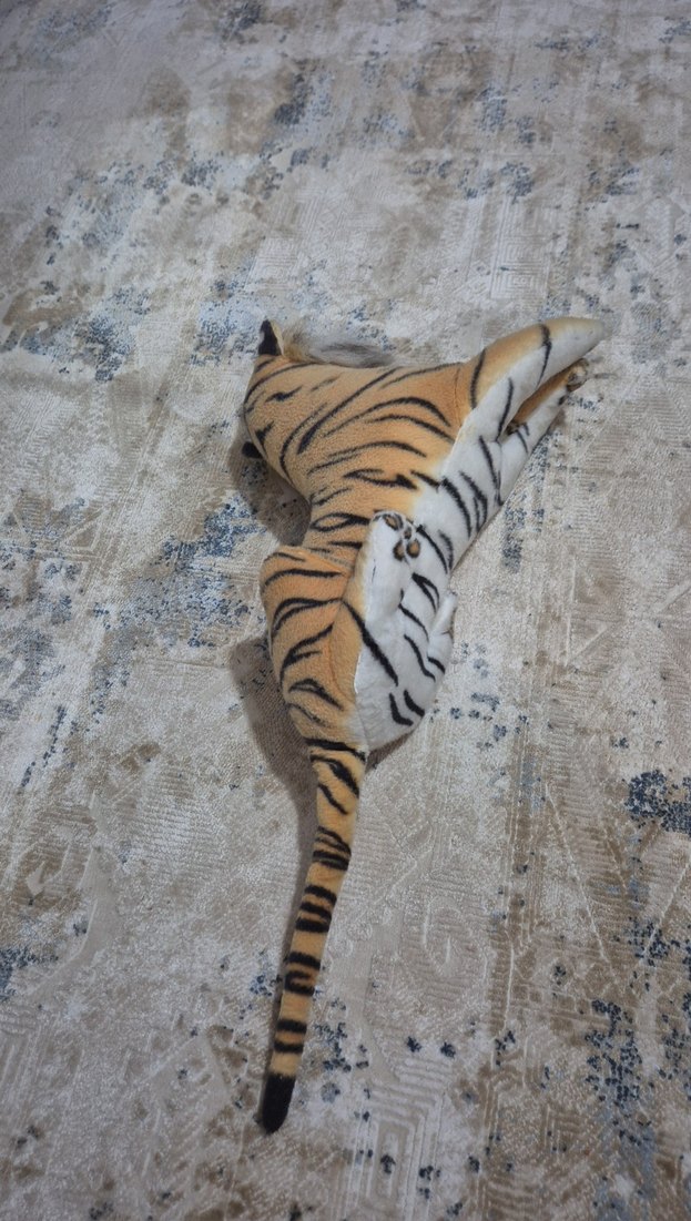 Kahverengi Kaplan Peluş Oyuncak - Görsel 2