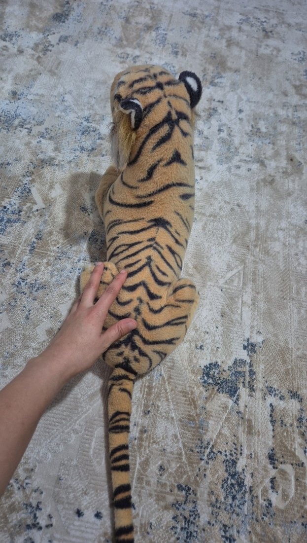 Kahverengi Kaplan Peluş Oyuncak - Görsel 3