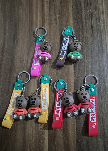 Renkli Ayıcık Anahtarlıklar - Görsel 3