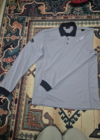 Gri Uzun Kollu özel güvenlik sweati - Görsel 2