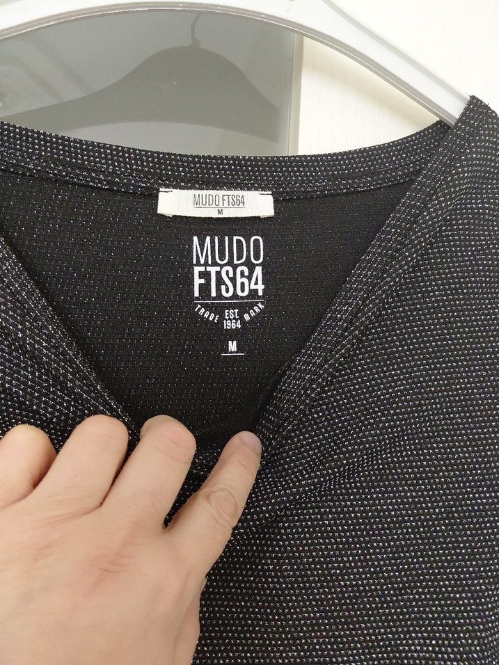 Siyah Uzun Kollu Triko Midi Elbise - Görsel 2