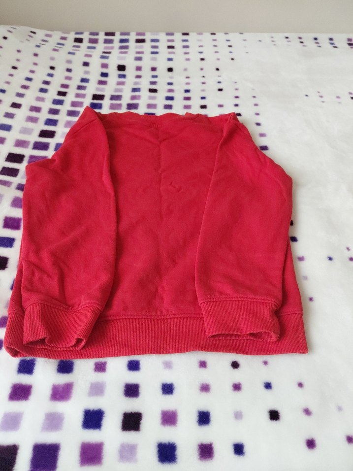 Marvel Baskılı Kırmızı Erkek Çocuk Sweatshirt - Görsel 2