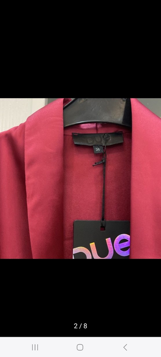 Bordo Erkek Kemerli Pijama Takımı - Görsel 2