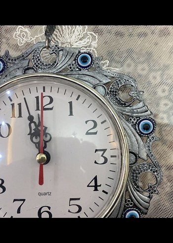 Gri Sarkaçlı Duvar Saati - Görsel 5