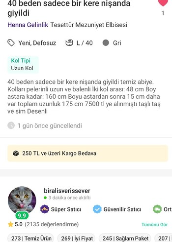 Gri İşlemeli Uzun Kollu Abiye Elbise - Görsel 13
