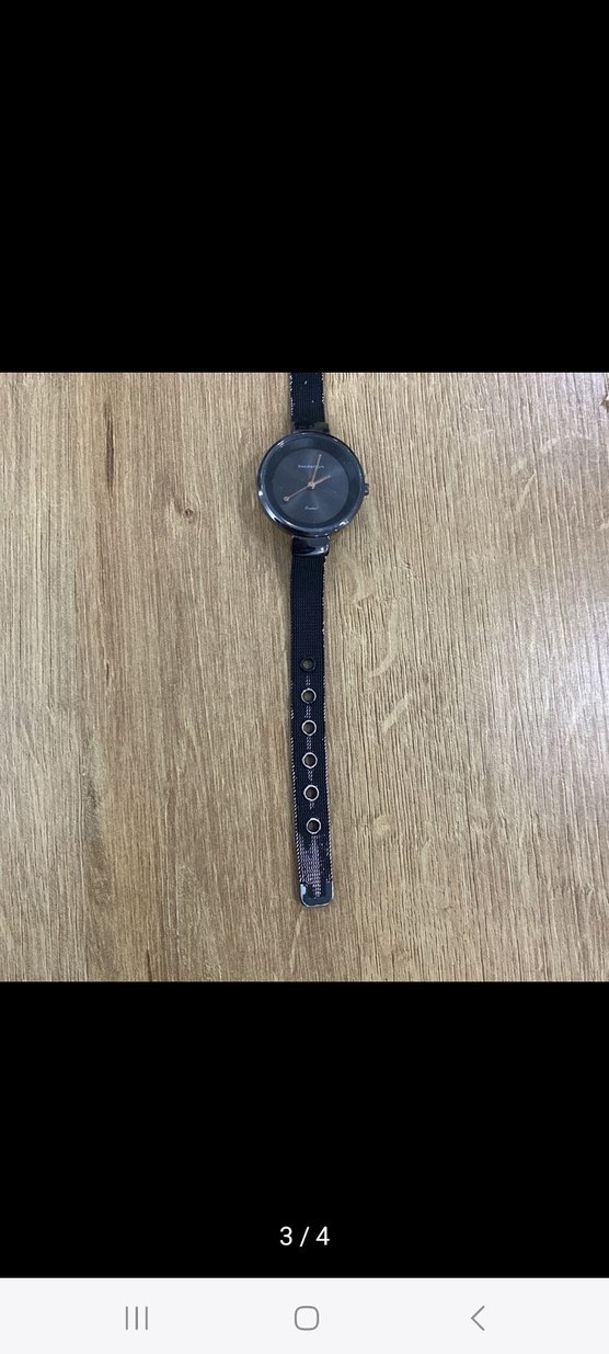 Siyah Minimalist Kadın Kol Saati - Görsel 3