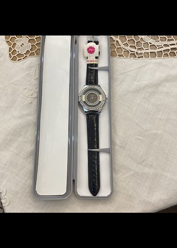 Pembe Kemerli Vintage Kadın Saati - Görsel 6