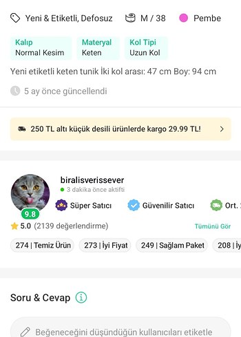Pembe Uzun Kollu Düğmeli Kadın Gömlek - Görsel 9