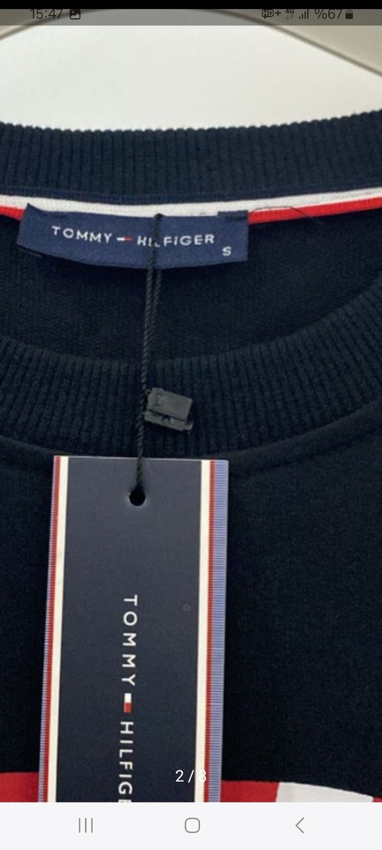 Siyah Baskılı Erkek Sweatshirt - Görsel 4