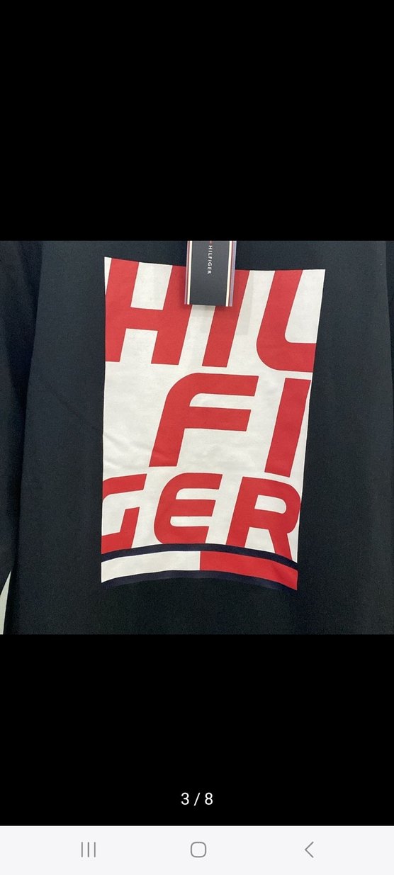 Siyah Baskılı Erkek Sweatshirt - Görsel 5