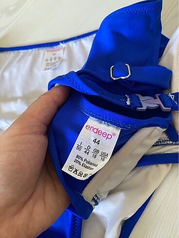 42 Beden lacivert Renk Bikini takımı