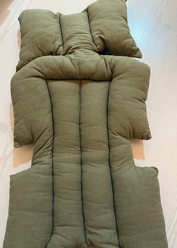 Keten Bebek arabası minderi - Görsel 3