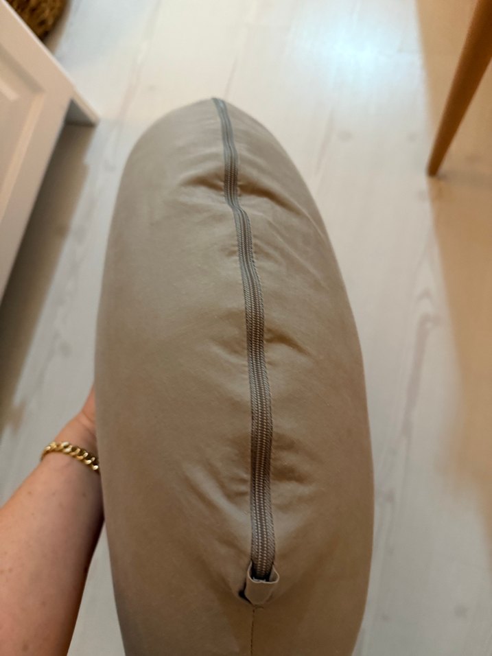 Bej Gri Emzirme ve Hamilelik Yastığı - Görsel 4