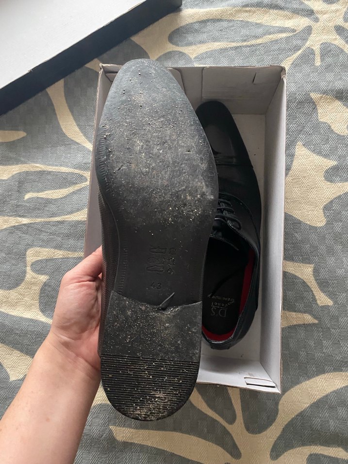 Klasik Siyah Tokalı Erkek Ayakkabı - Görsel 3