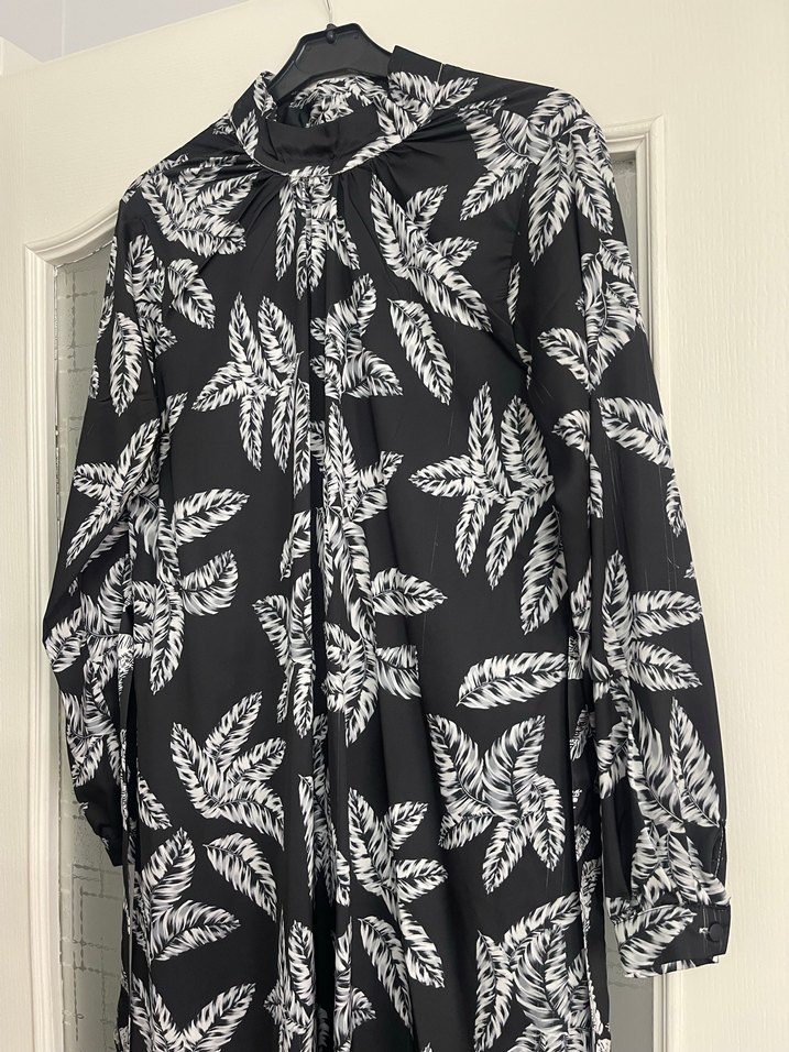 Özel gün elbisesi saten - Görsel 4