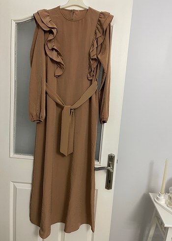 Fırfırlı Elbise - Görsel 5