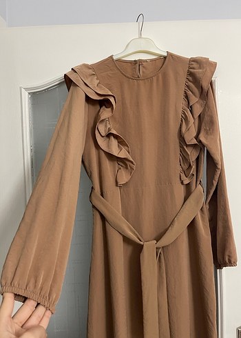 Fırfırlı Elbise - Görsel 2