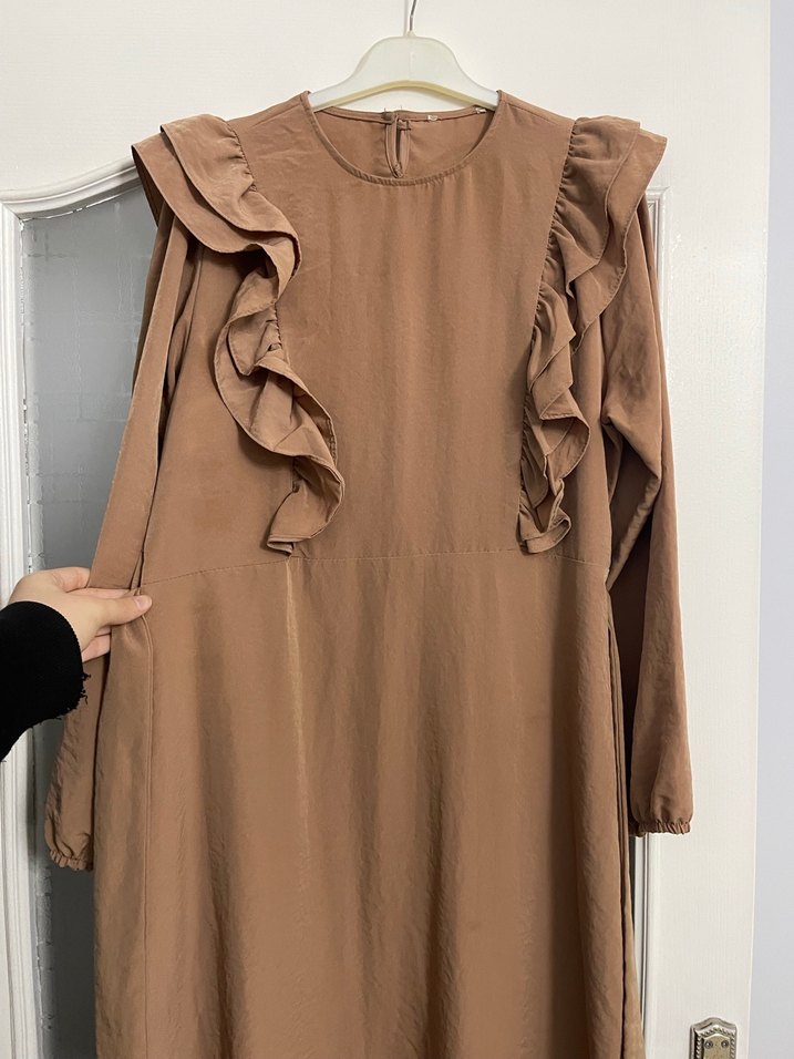 Fırfırlı Elbise - Görsel 4