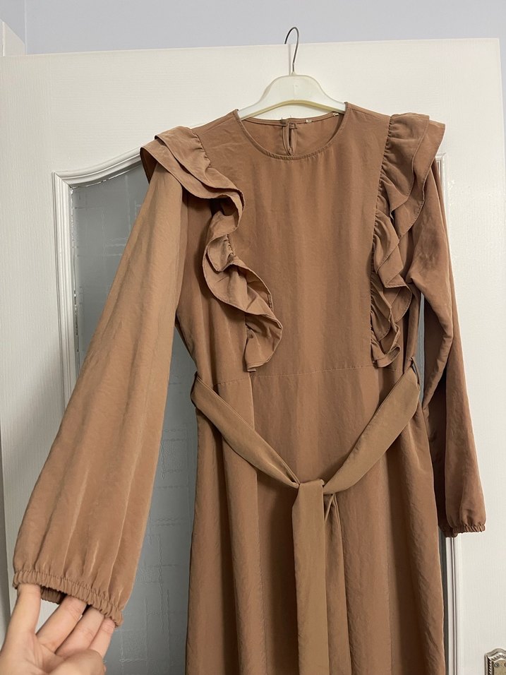 Fırfırlı Elbise - Görsel 2