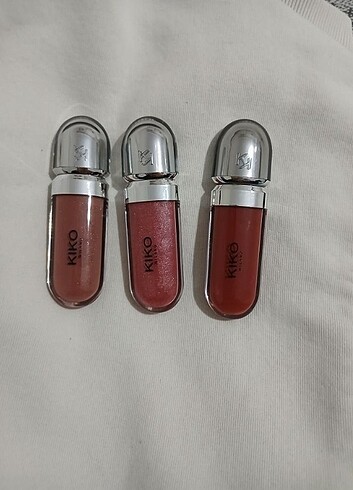 Kiko 3 lü gloss seti