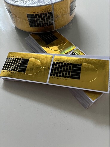 Protez tırnak şablonu - Görsel 2