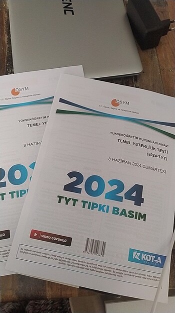 İki adet tyt denemesi 