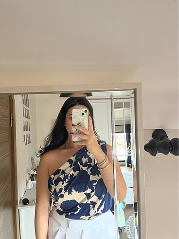h&m tek kol bluz