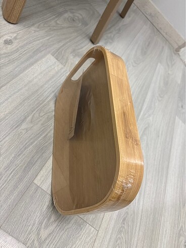Beden Renk Bambu tepsi
