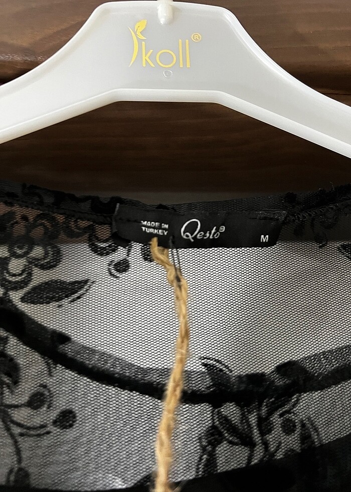 Saten Etek & güpür bluz iki parça abiye - Görsel 5