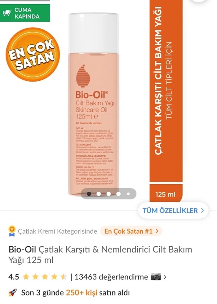 Bio-Oil çatlak karşıtı nemlendirici cilt bakım yağı - Görsel 2