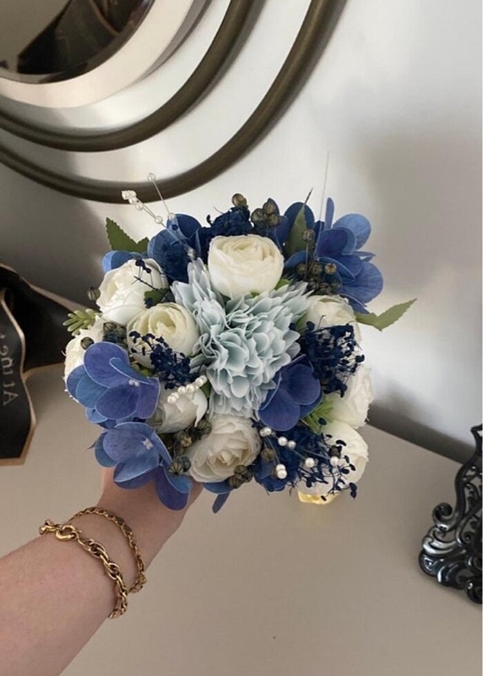 Lacivert nişan çiçeği - Görsel 2