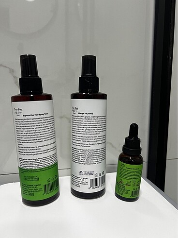 True Bee biberiye bakımı 3lü set (tonik+serum) - Görsel 2