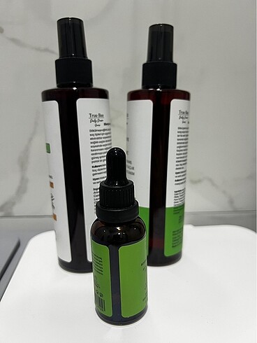 True Bee biberiye bakımı 3lü set (tonik+serum) - Görsel 4