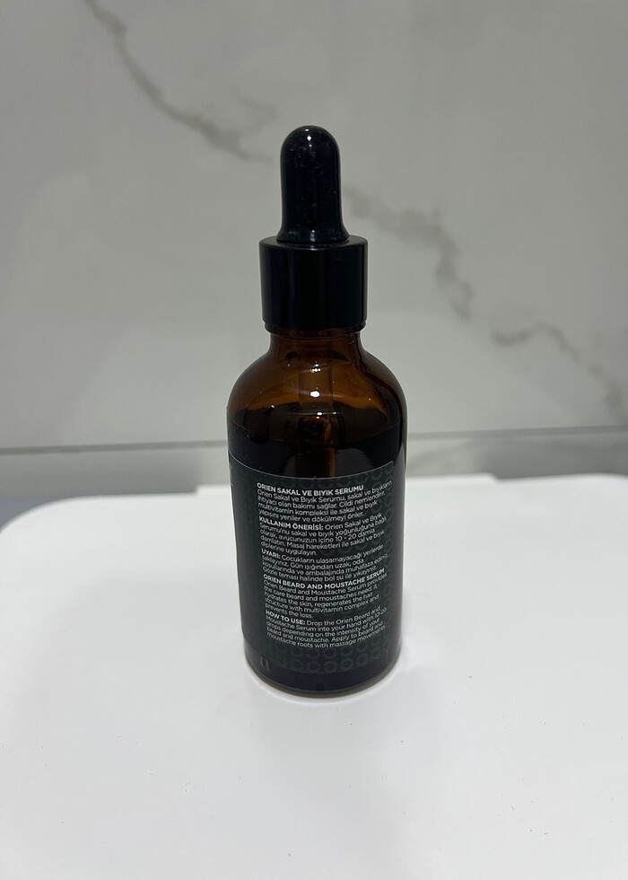 Orien erkek sakal ve bıyık yapısını yenileyici serum - Görsel 2