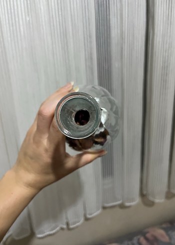 Bej ve Gri Cam Vazo - Görsel 3