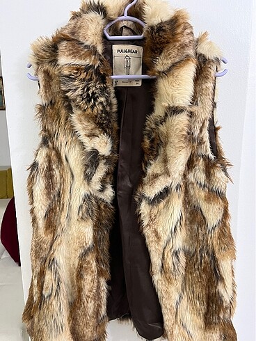 Pull and Bear Pull bear kürklü yelek