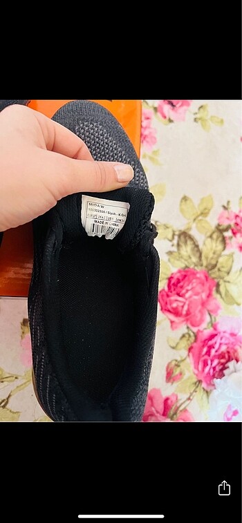 38 Beden gri Renk Kinetix Bayan Spor Ayakkabı