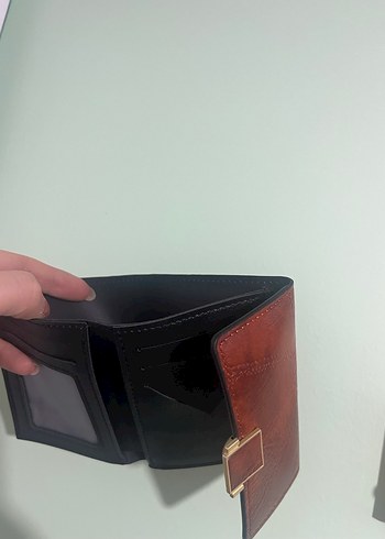 Parlak Kahverengi unisex Cüzdan - Görsel 3