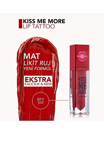 Flormar Kiss Me More Likit ruj